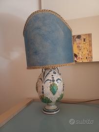 Lampada in ceramica di Caltagirone