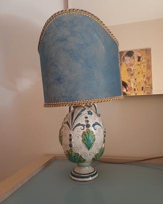 Lampada in ceramica di Caltagirone