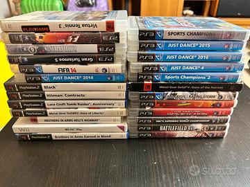 Mix giochi ps3/ps2/wii