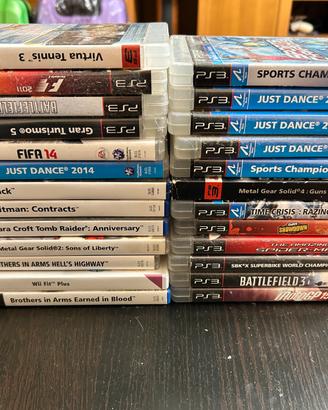 Mix giochi ps3/ps2/wii