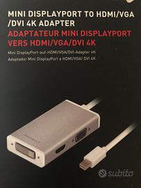 Adattatore Thunderbolt -  HDMI - VGA- DVI