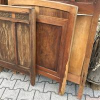 3 letti antichi vintage d’epoca in legno