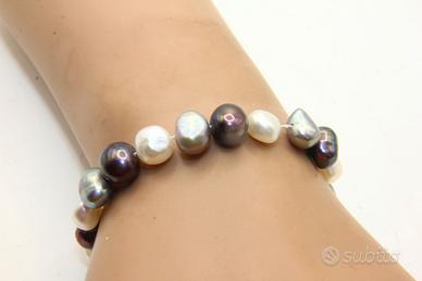 Splendido bracciale Vintage chiusure argento 925