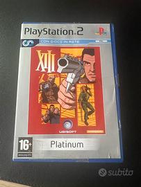 XIII platinum gioco play station 2 PAL ITA
