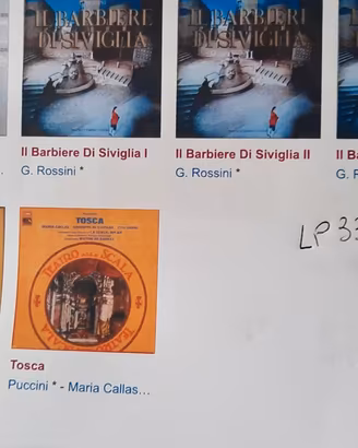 OPERE IN VINILE CON CUSTODIA