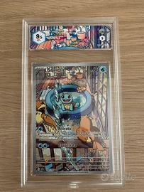 Pokemon squirtle gradata GRAAD 9.5