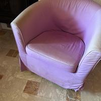 Poltrona e pouff ikea