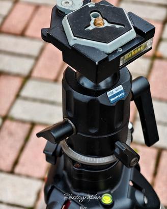 Tripod Pro Manfrotto 058 + testa a sfera 268