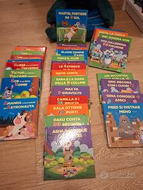 collana libri imparare le lettere con gli animali