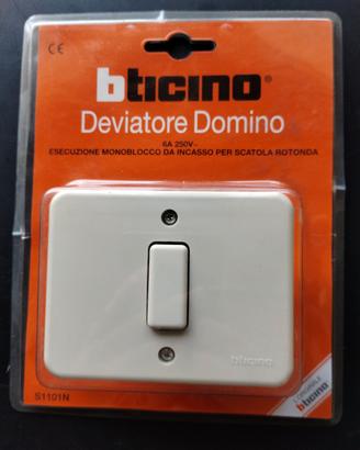 Deviatore Domino BTICINO S1101N