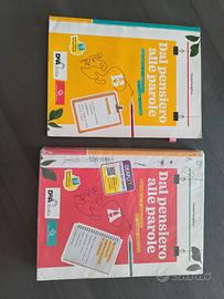 2 libri dal pensiero alle parole volume a più volu