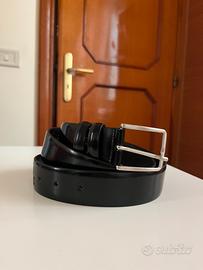 Cintura in pelle nera