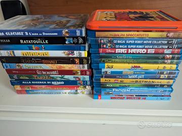 bluray  DVD  cartoni animati film  Disney 