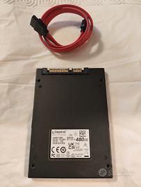 SSD Kingston 480GB SATA + cavo – perfettamente fun