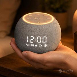 Sveglia LED Smart, Rumore Bianco Suoni NaturalI