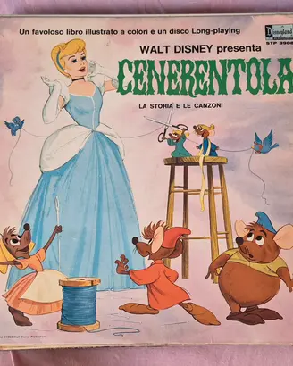 Cenerentola 1969 - libro illustrato e Lp originale