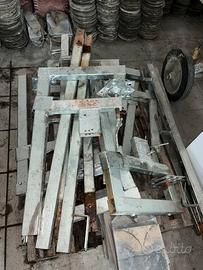 Parapetto ponteggio da tetto