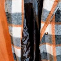 cappotto a quadri donna