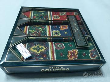 Foulard fazzoletti uomo Colombo Trecate originale