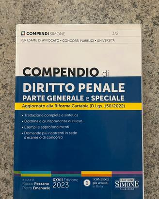 Compendio diritto penale