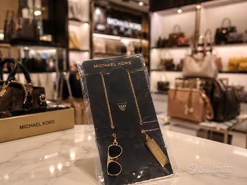 ✨ Charm Michael Kors Oro per Borsa con Ciondolo
