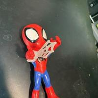 Set action figures Spiderman e Marvel