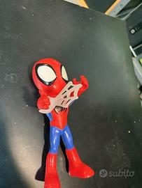 Set action figures Spiderman e Marvel