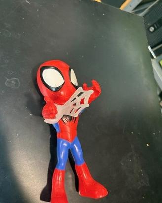 Set action figures Spiderman e Marvel