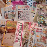 riviste per ricami e cucito 