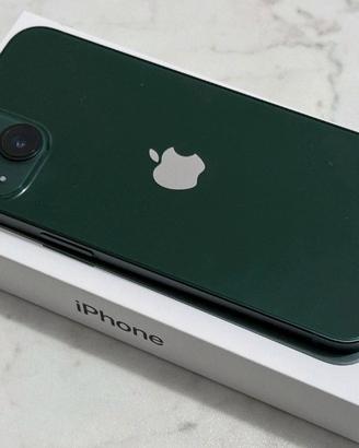 IPHONE 13 VERDE ALPINO NUOVO+SCATOLA+CAVO