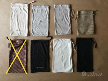 Sacchetti e cordini per occhiali, organizzatore