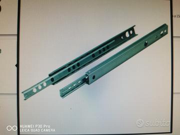 guide scorrevoli cassetti 