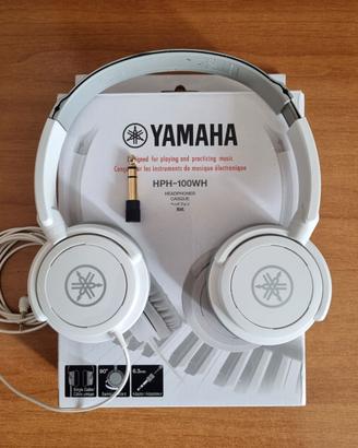 YAMAHA HPH-100WH Cuffie Sovraurali Bianche