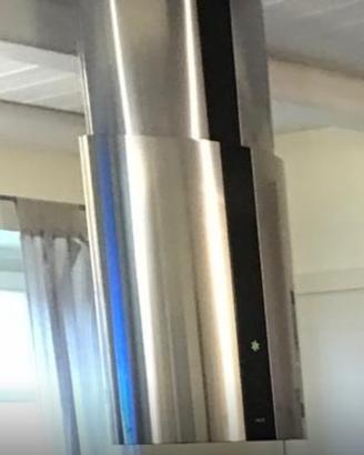 Cappa XL Acciaio Inox per cucina ad isola