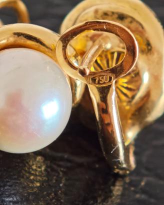 Orecchini in Oro 750 con Perle – 5,8 g