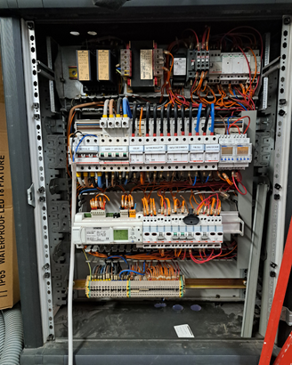 Quadro elettrico bticino cablato con centralina