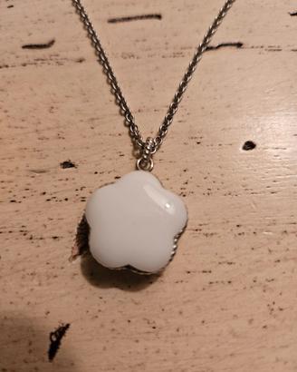Collana originale Morellato pendente fiore bianco