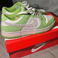 Nike dunk low as Safari swoosh