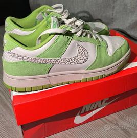 Nike dunk low as Safari swoosh