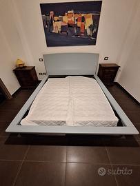 letto matrimoniale vero legno