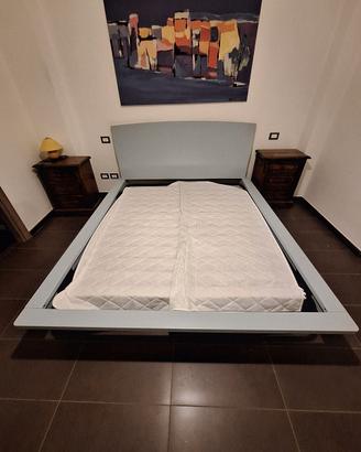 letto matrimoniale vero legno