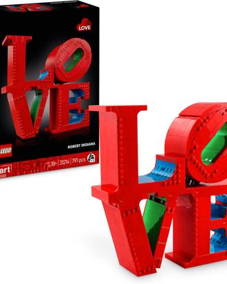 LEGO Art LOVE - Modellino da Costruire Iconica Scu