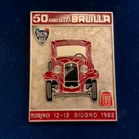 TARGA COMMEMORATIVA BALILLA ASI 1982