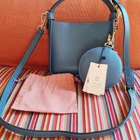 Borsa in pelle con portamonete 