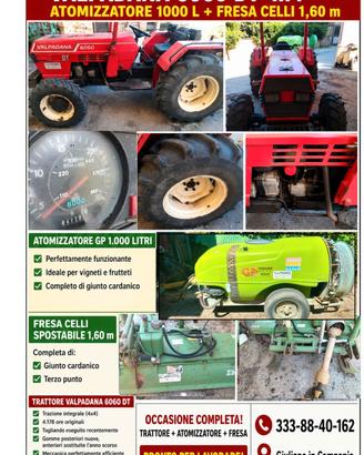 Trattore Valpadana 6060DT