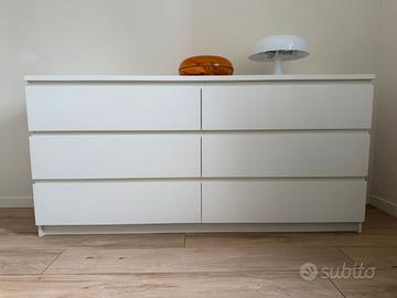 IKEA MALM Cassettiera 6 cassetti 160x78 cm