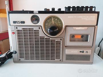 TV radio cassetta Jvc