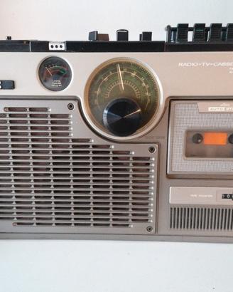 TV radio cassetta Jvc