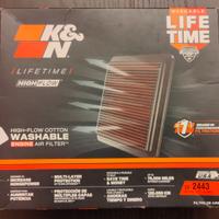 K&N 33-2443  filtro aria lavabile