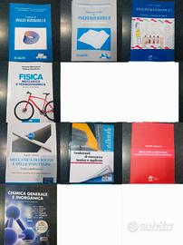 Libri per facoltà ingegneria (leggere descrizione)